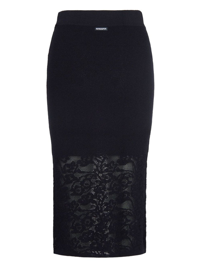 Patrizia Pepe Gonna Nero Donna 2