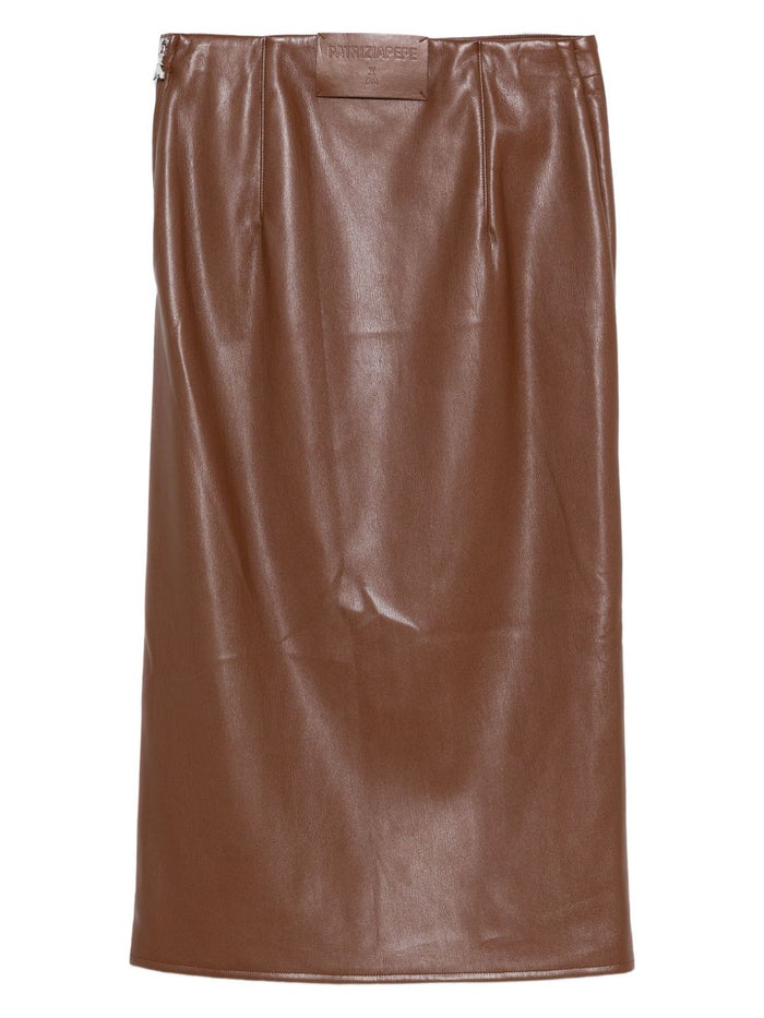 Patrizia Pepe Gonna Marrone Donna 3