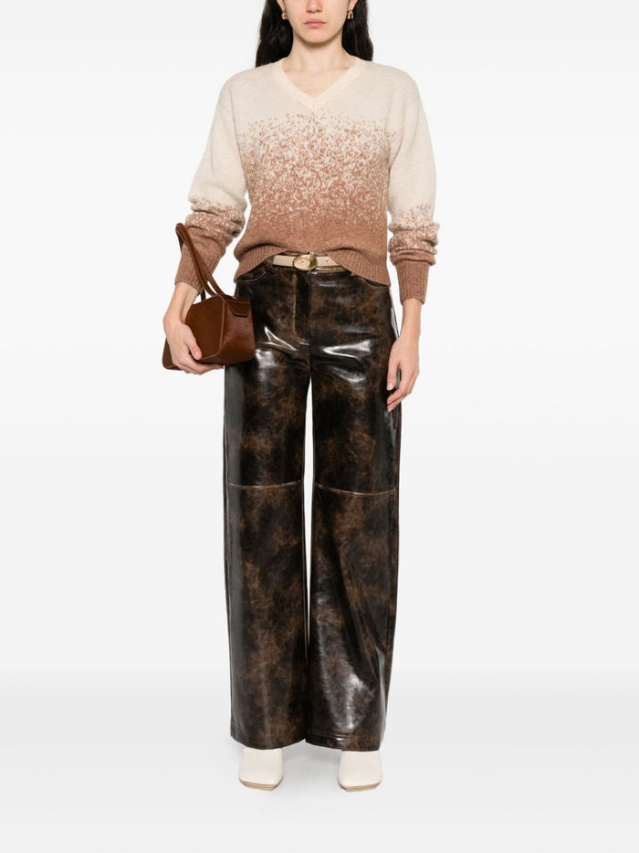 Patrizia Pepe Pantalone Marrone Donna 2