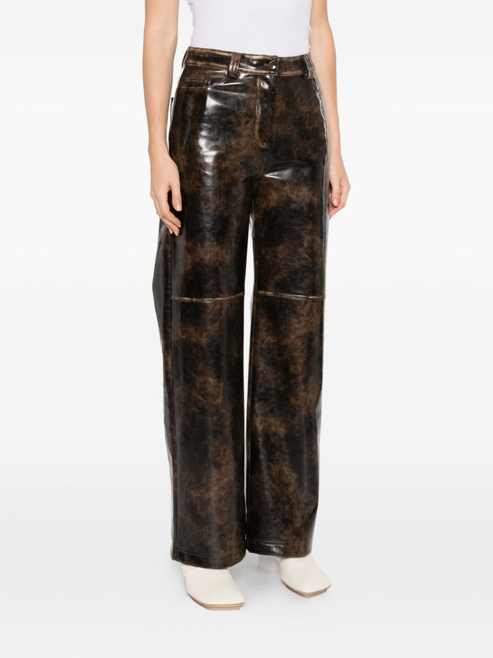 Patrizia Pepe Pantalone Marrone Donna 3