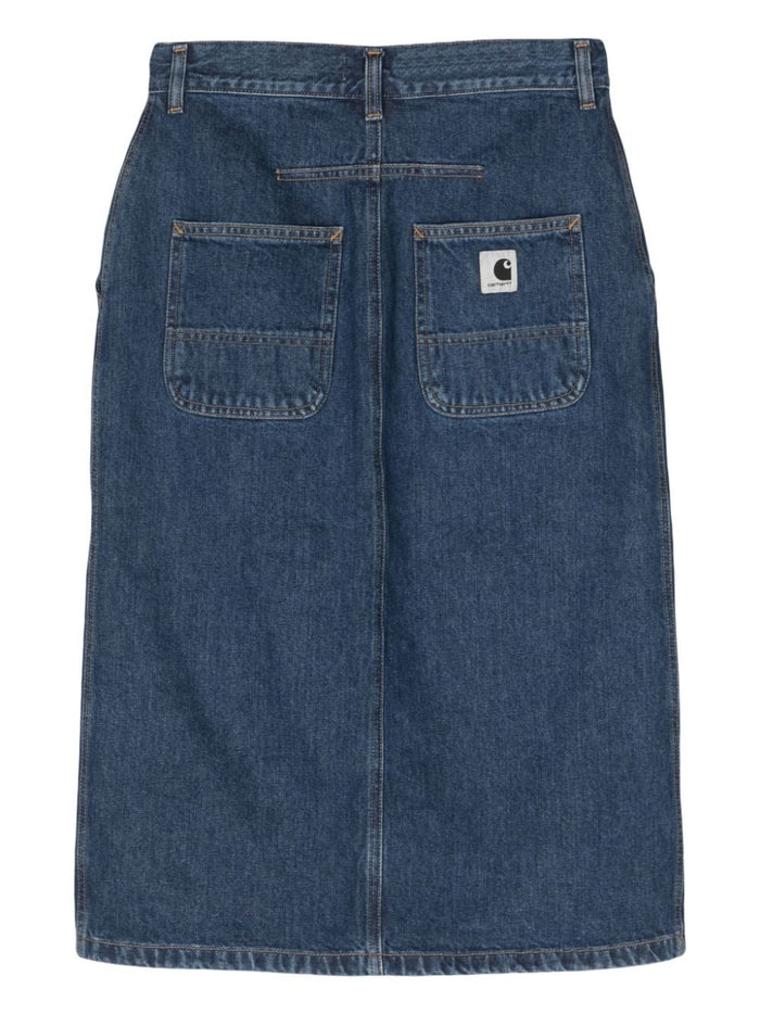 Carhartt Gonna Blu Donna Jeans Colby 2