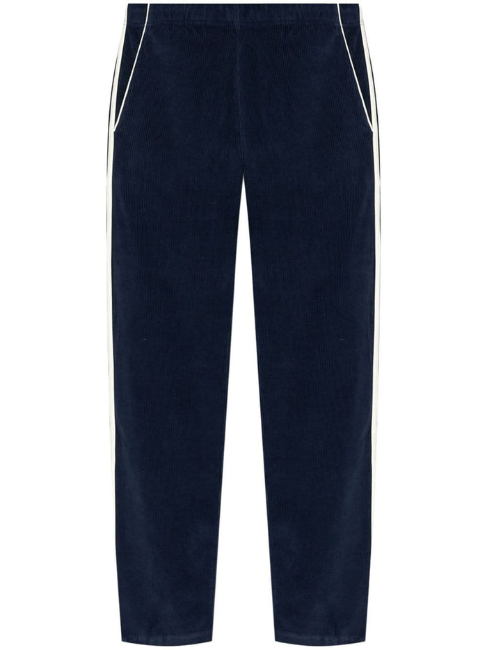 Kenzo Pantalone Blu Uomo Patch Fiore Boke 5