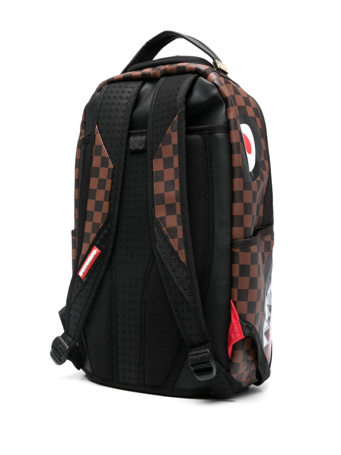 Sprayground Unisex Brown Backpack Toothy Mouth 4