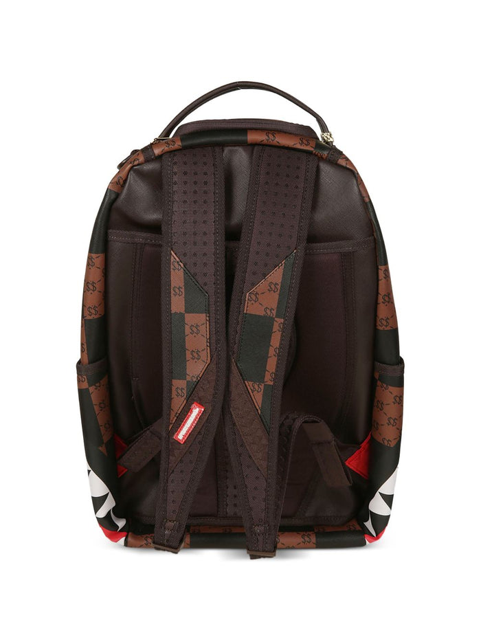 Sprayground Zaino Scacchi Uomo Marrone 3