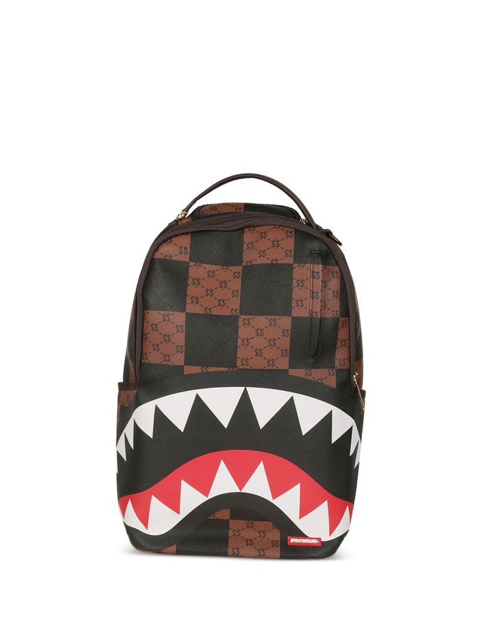 Sprayground Zaino Scacchi Uomo Marrone 1