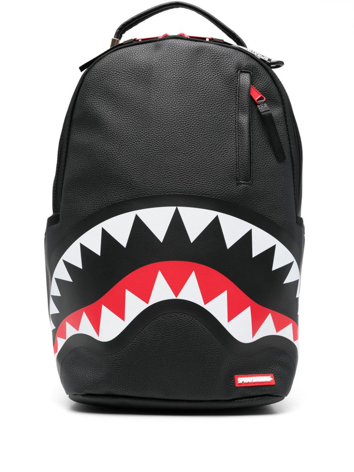 Sprayground Unisex Black Backpack Toothy Mouth 1