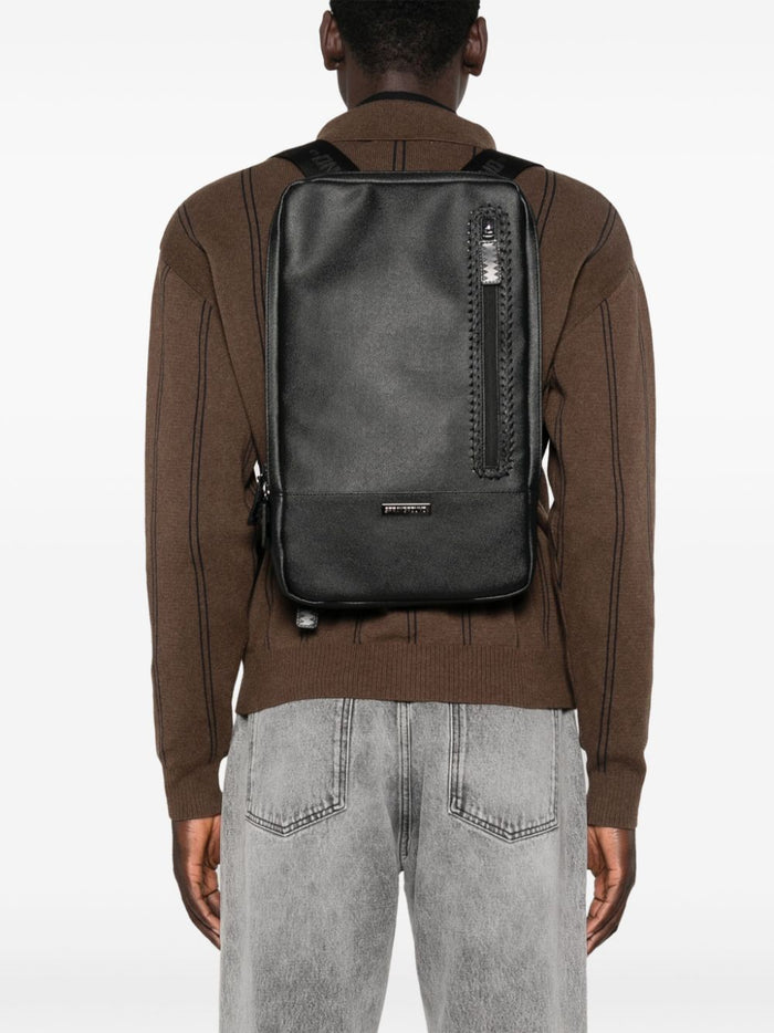 Sprayground Unisex Rectangular Black Backpack 2