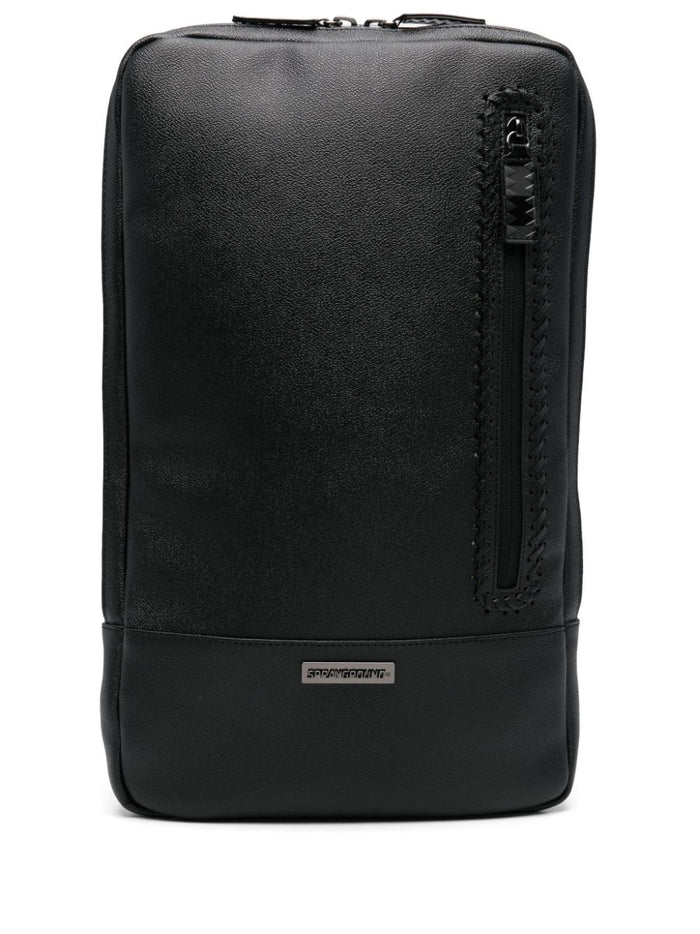 Sprayground Unisex Rectangular Black Backpack 1