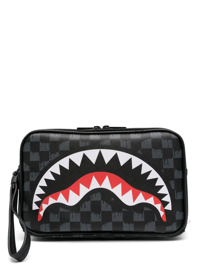 Sprayground Men's Multicolor Classic Logo Clutch 1