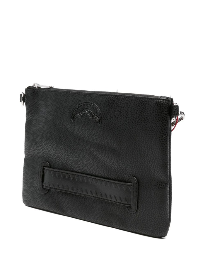 Sprayground Herren-Clutch mit Logo-Plakette 4