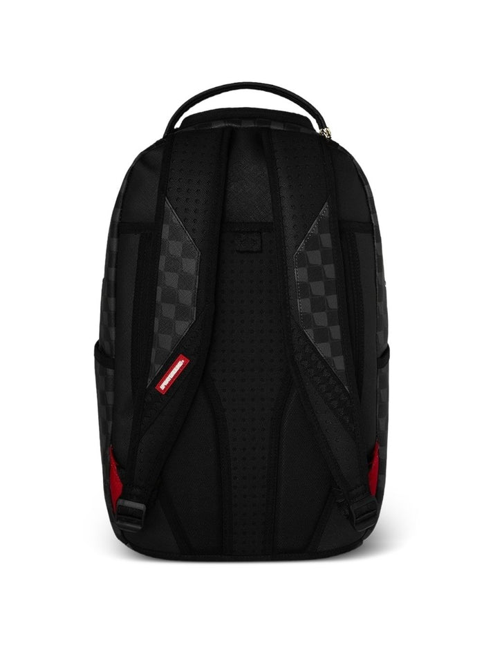 Sprayground Zaino Checkered Shark Uomo Nero 2