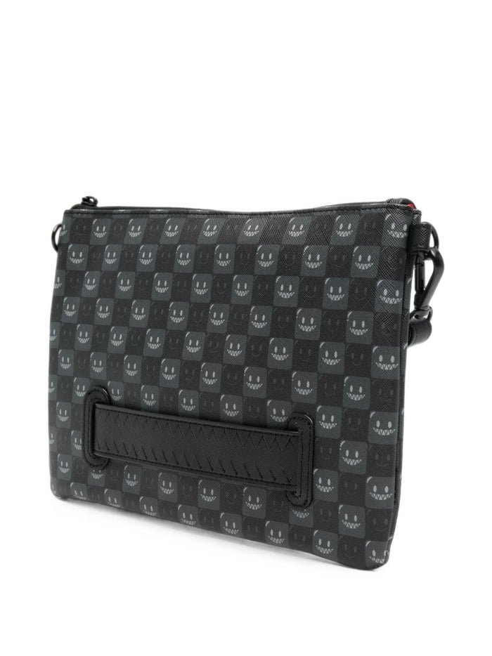 Sprayground Clutch Nero Uomo 3