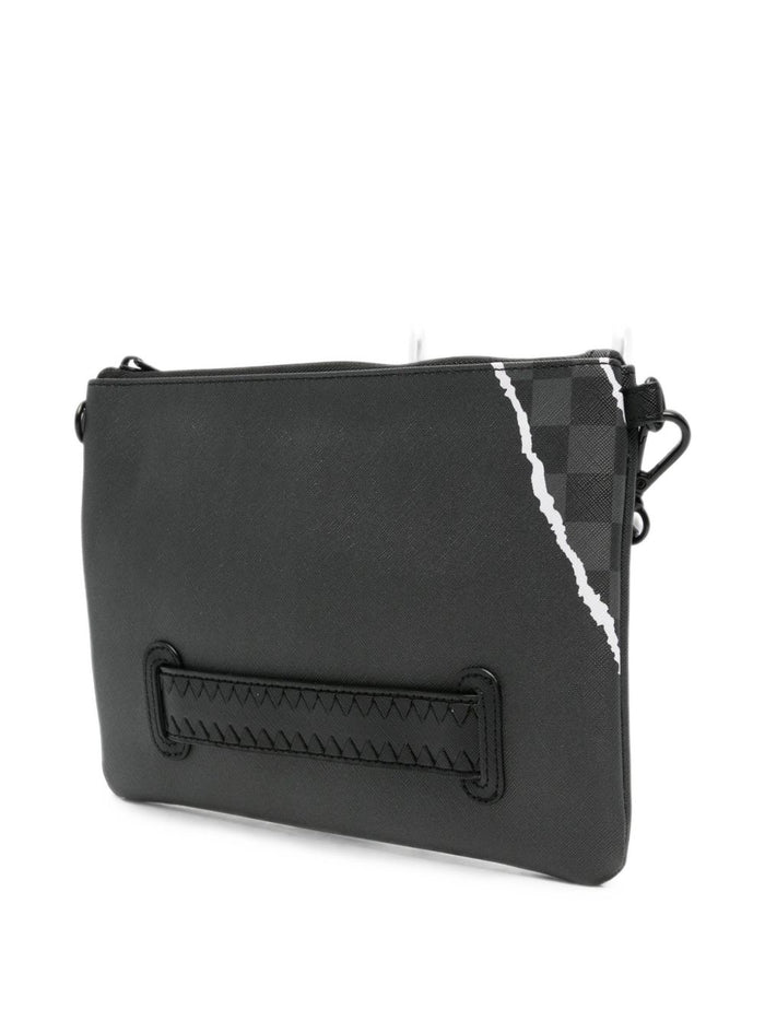 Sprayground Clutch Grigio Uomo 1