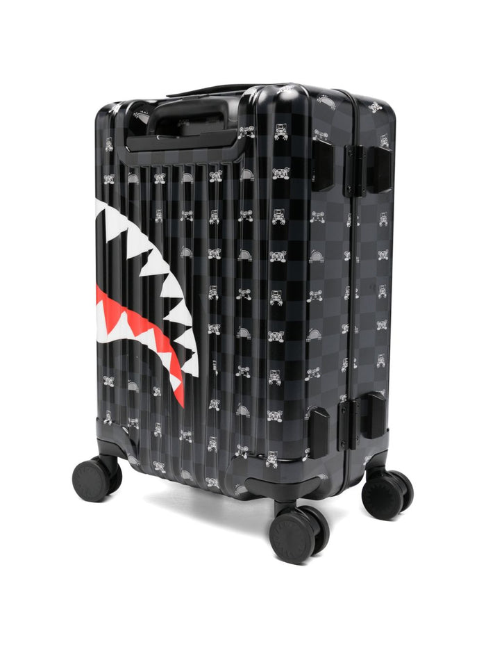 Sprayground Trolley Shark Uomo Nero 2