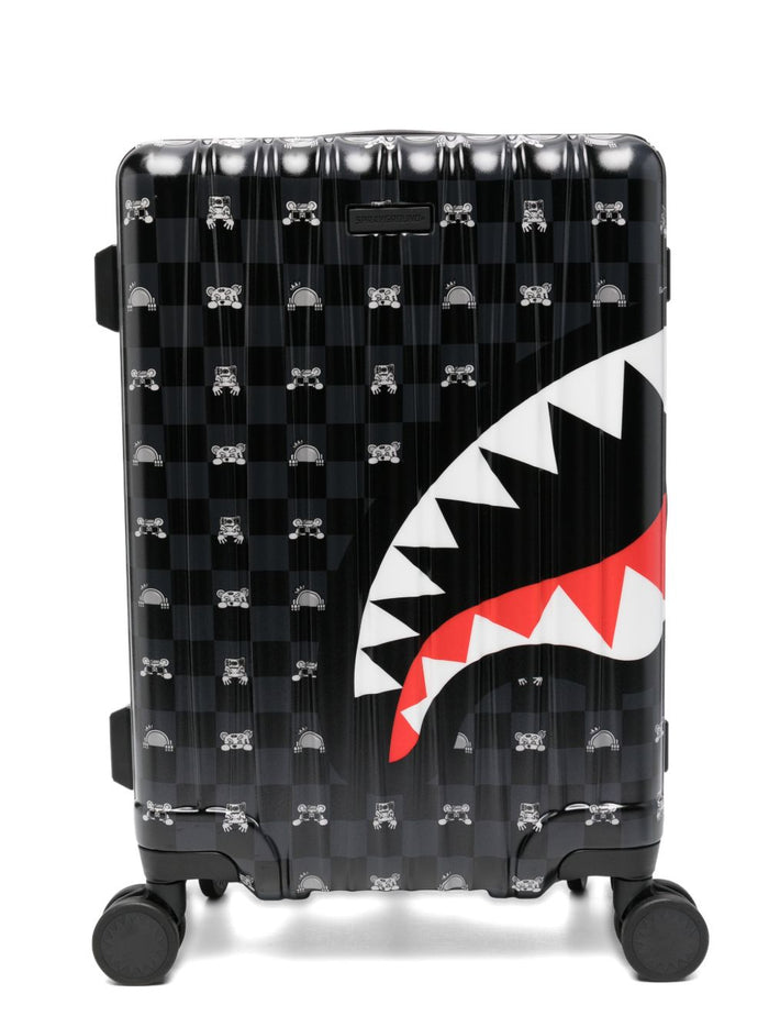 Sprayground Trolley Shark Uomo Nero 1