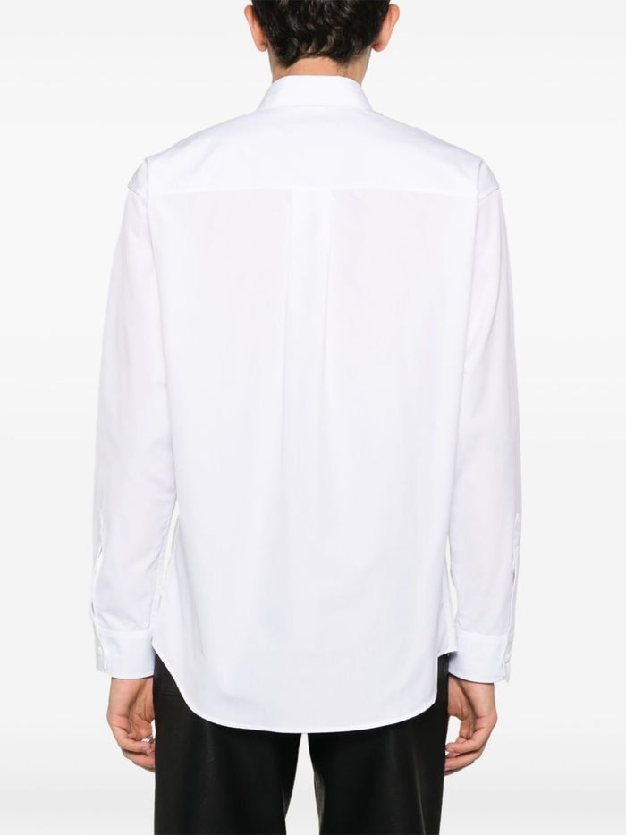 Dsquared2 White Men's Shirt Logo Coordinates 3