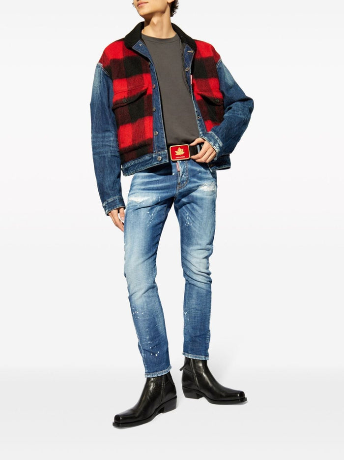 Dsquared2 Jeans Blu Uomo Stonewashed 1