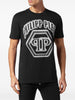 Philipp Plein T-shirt Nero Uomo Stampa Logo 3D 2