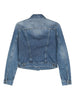 Dondup Giubbotto Blu Donna Denim 2