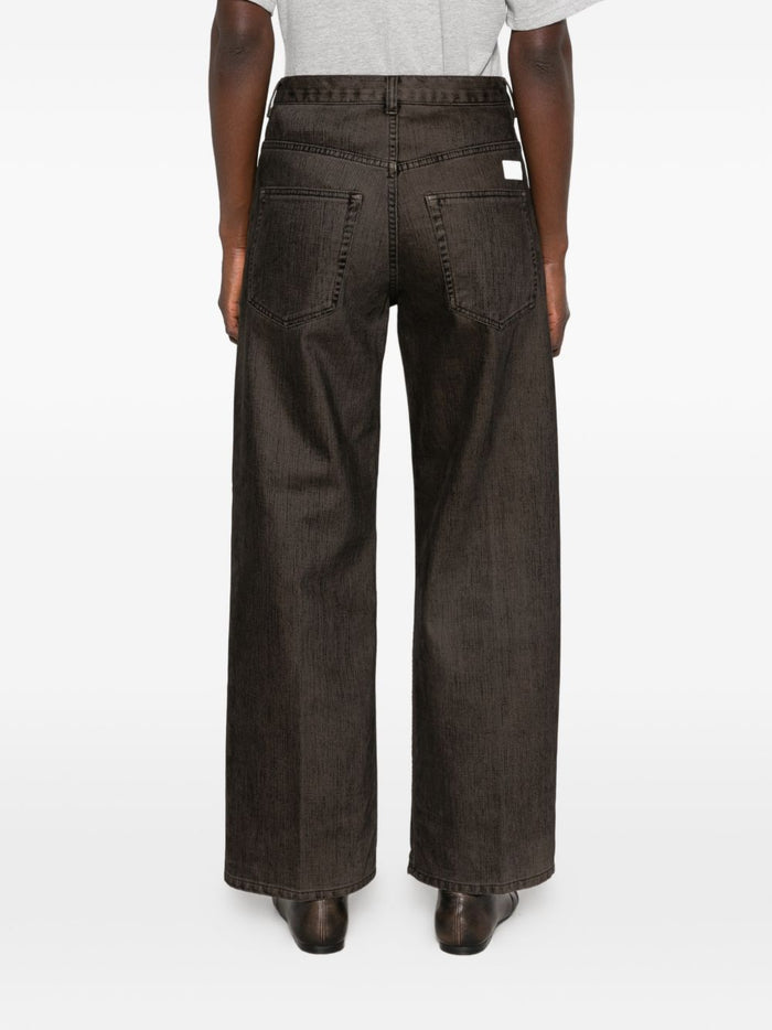 Nine In The Morning Jeans Marrone Donna 2