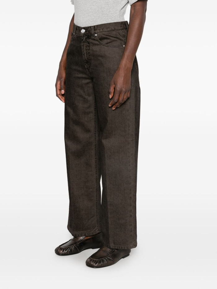 Nine In The Morning Jeans Marrone Donna 4