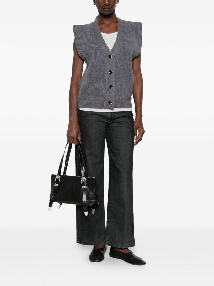 Nine In The Morning Jeans Nero Donna 2