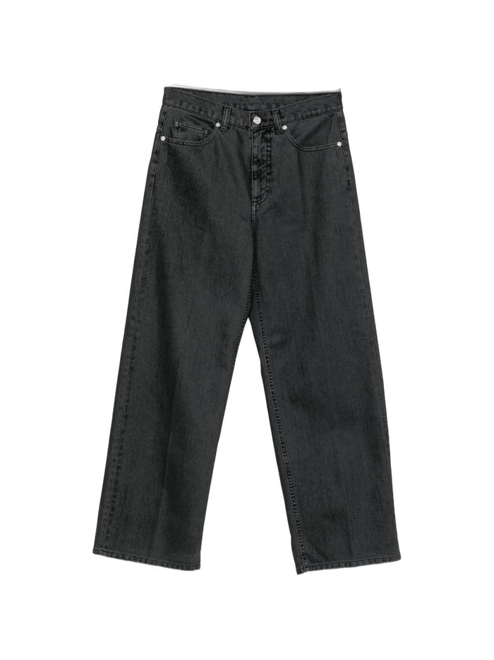 Nine In The Morning Jeans Nero Donna 1