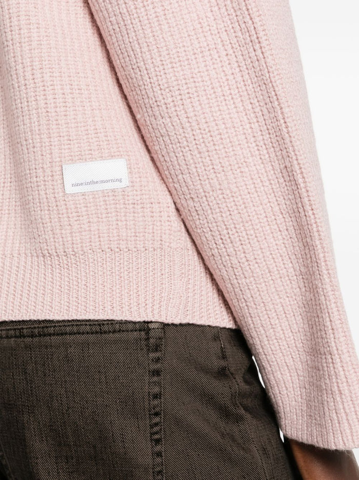 Nine In The Morning Cardigan Rosa Donna 2