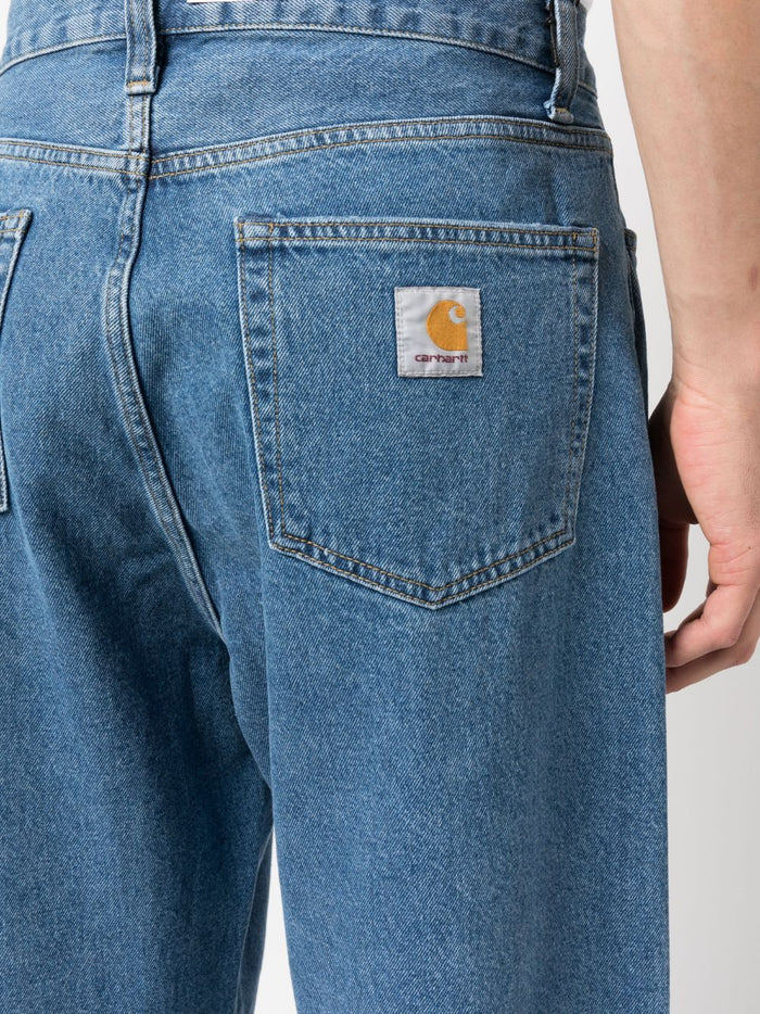 Carhartt Jeans Blu Uomo Gamba Ampia 4