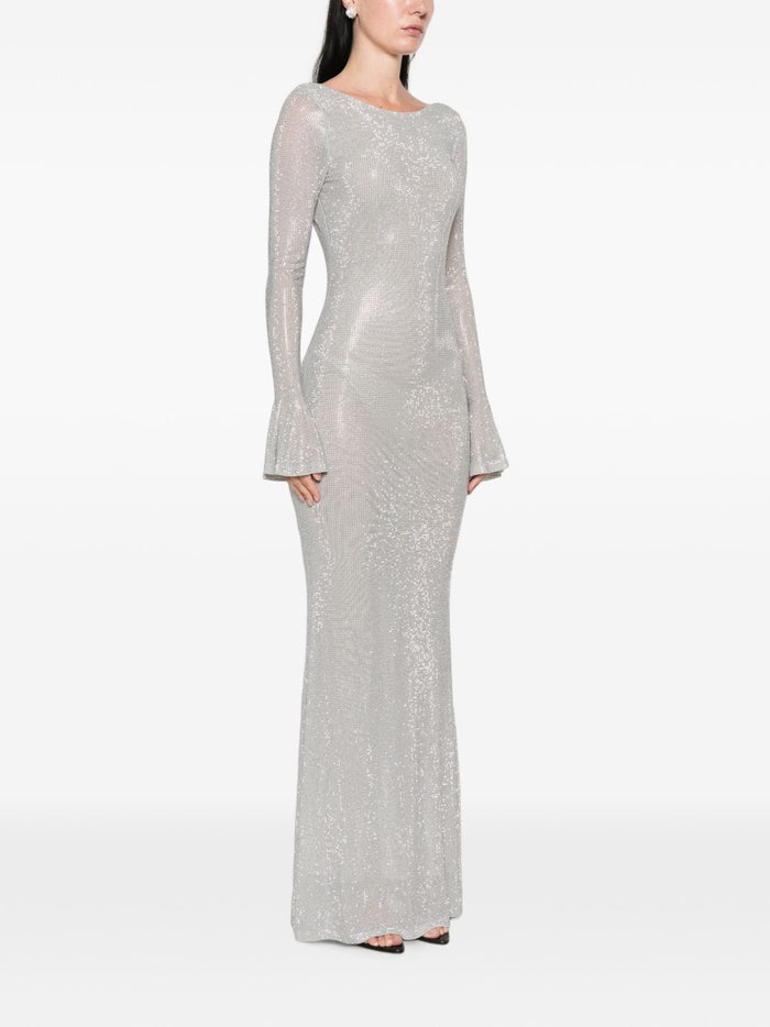 Twentyfourhaitch Abito Argento Donna 4