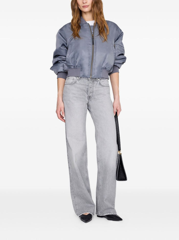 Anine Bing Giubbotto Grigio Donna 3