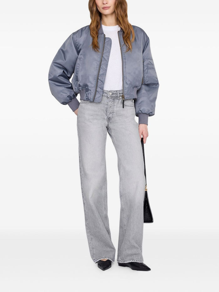 Anine Bing Giubbotto Grigio Donna 4