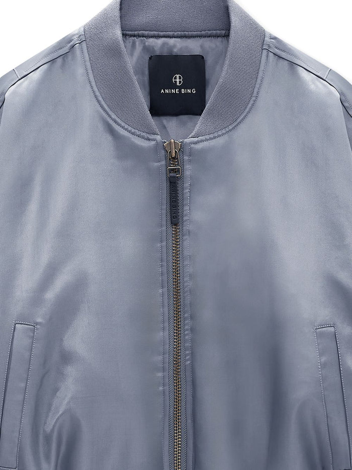 Anine Bing Giubbotto Grigio Donna 5