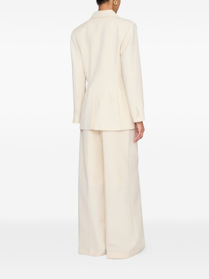 Anine Bing Giacca Doppiopetto Donna Beige 2