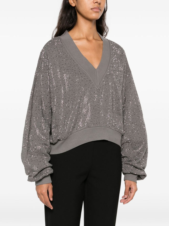 Twentyfourhaitch Felpa Nero Donna 3