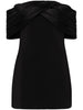 Anine Bing Abito Nero Donna Off Shoulder 5