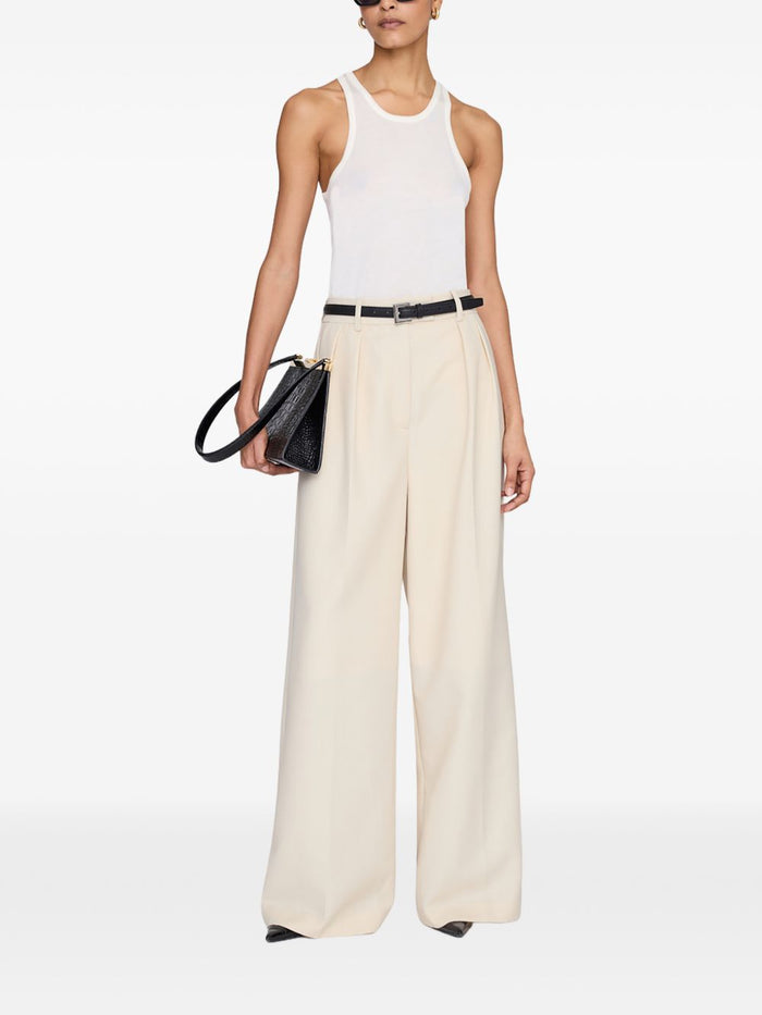 Anine Bing Pantaloni Beige Donna 5