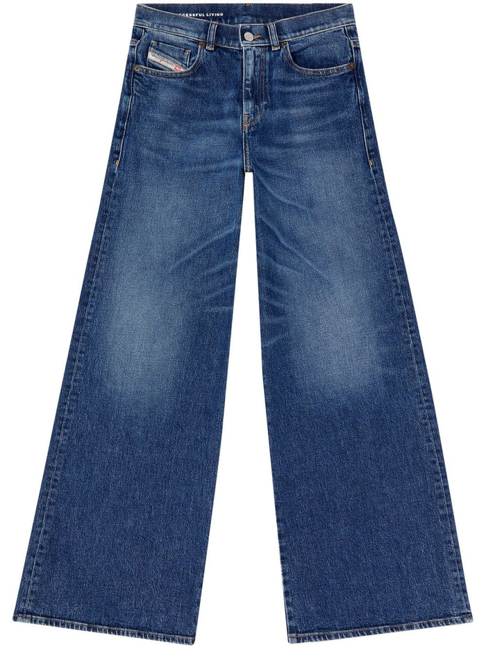 Diesel Jeans Blu Donna Flare 1978 D-Akemi 09l21 5