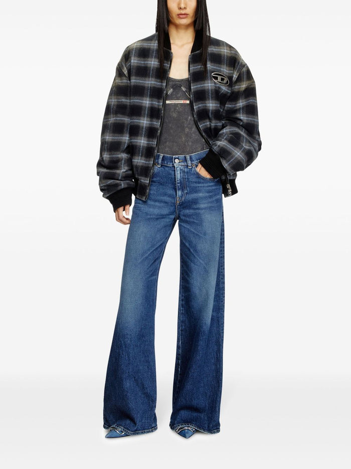 Diesel Jeans Blu Donna Flare 1978 D-Akemi 09l21 2