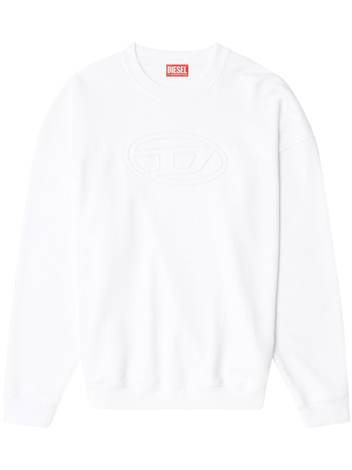 Diesel White Sweatshirt Men 1