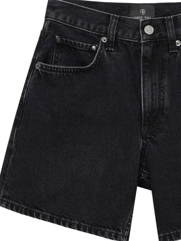 Anine Bing Short Nero Donna 5