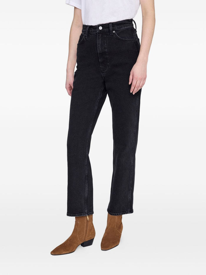 Anine Bing Jeans Nero Donna 3