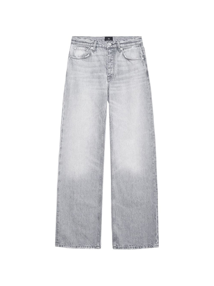 Anine Bing Jeans Grigio Donna 1