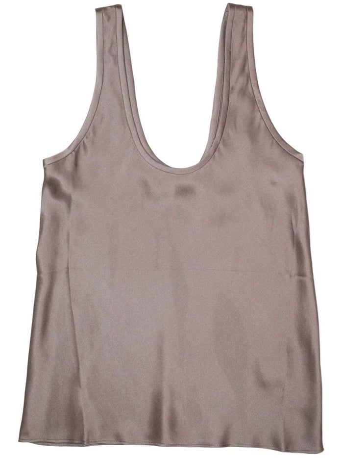 Anine Bing Top Marrone-Grigio Donna Lea 1