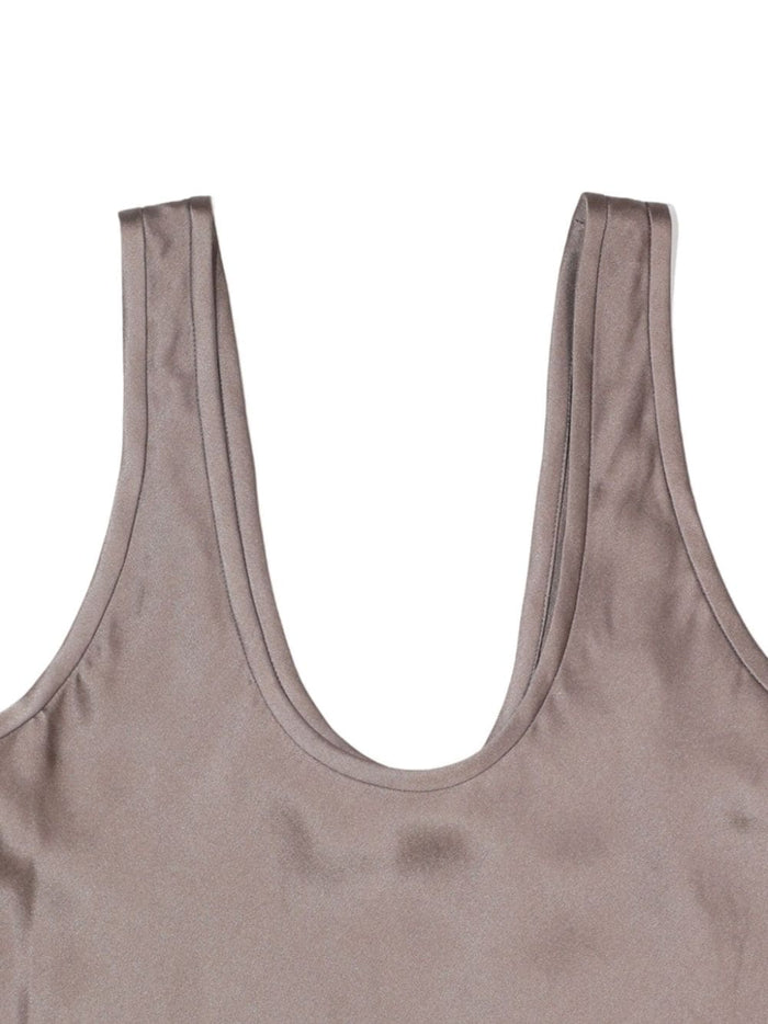 Anine Bing Top Marrone-Grigio Donna Lea 2