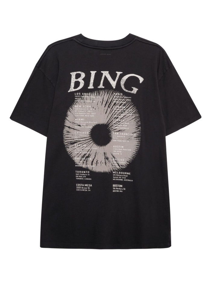 Anine Bing T-shirt Black Woman 5