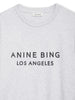 Anine Bing T-shirt Grigio Donna 3