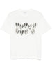 Anine Bing T-shirt Bianco Donna Logo Cuori 4