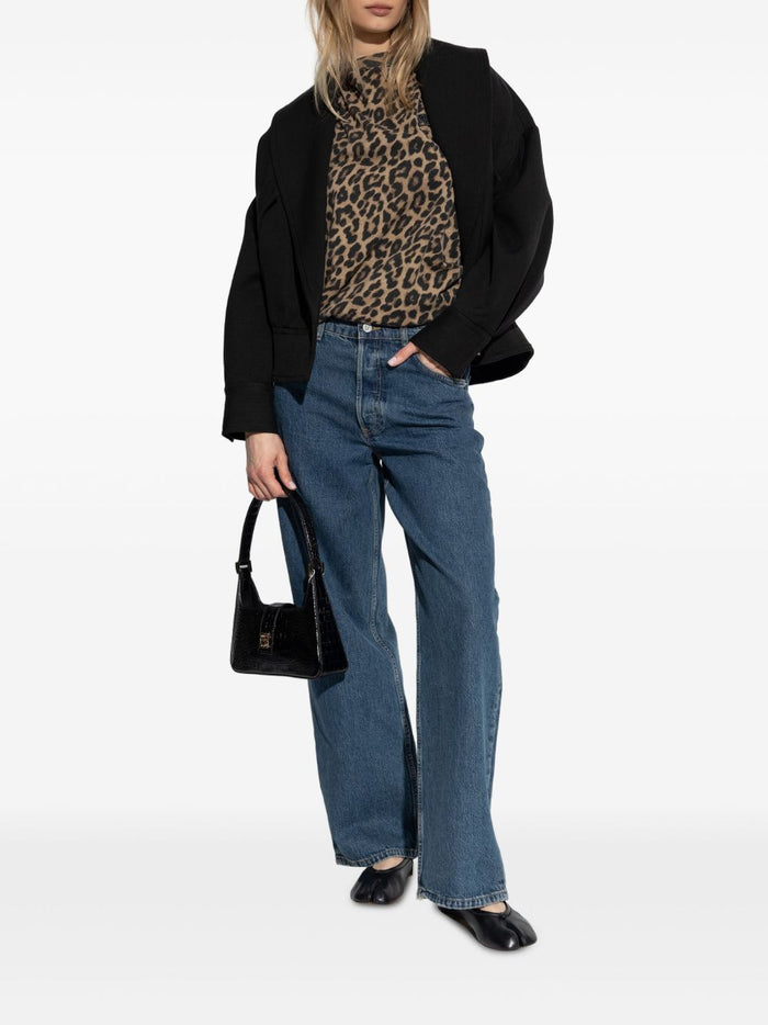 Anine Bing T-shirt Nero Donna 5