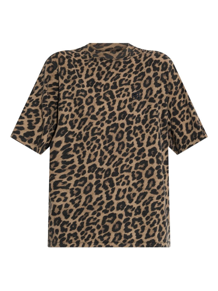 Anine Bing T-shirt Nero Donna 1